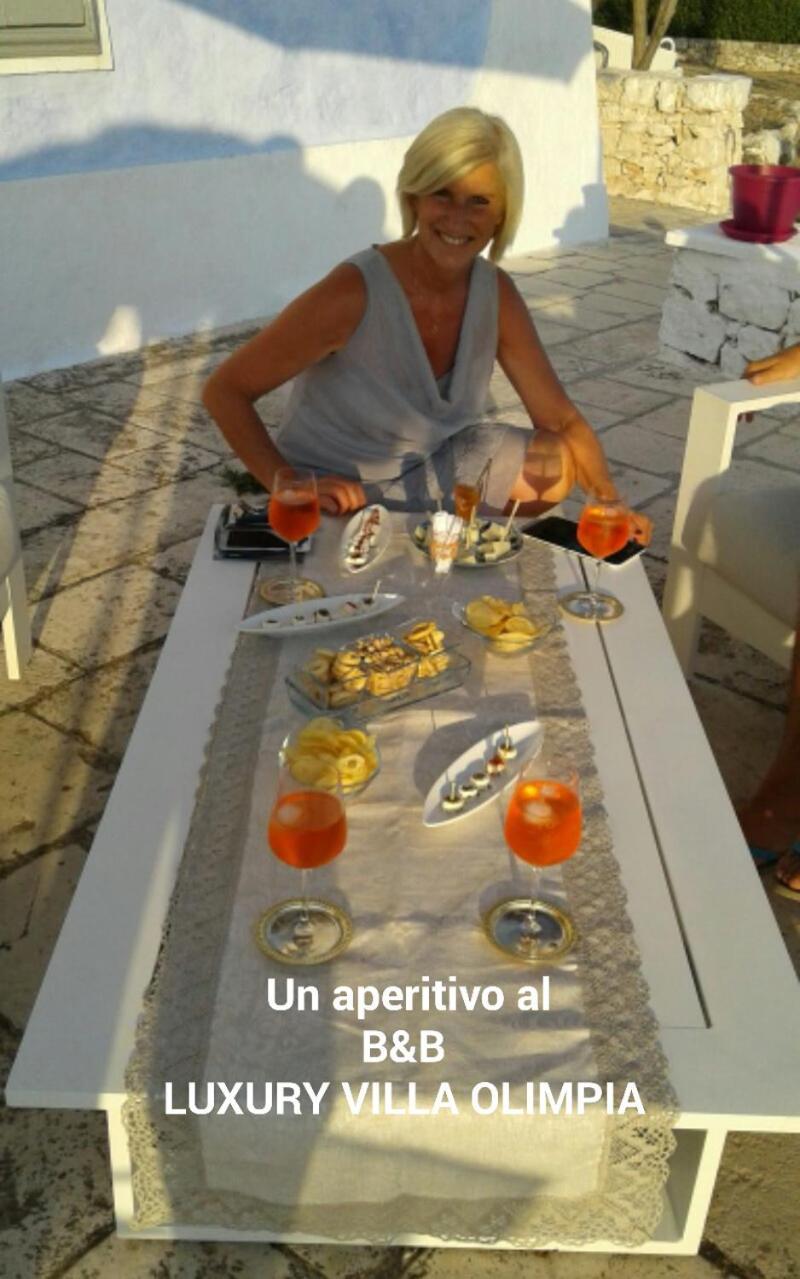 B&B Luxury Villa Olimpia Home Restaurant Selva Di Fasano Eksteriør bilde